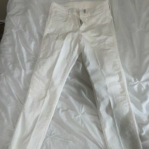 white jeans